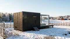 Visualisering: Vivaldi modulhus i træ i vintersne